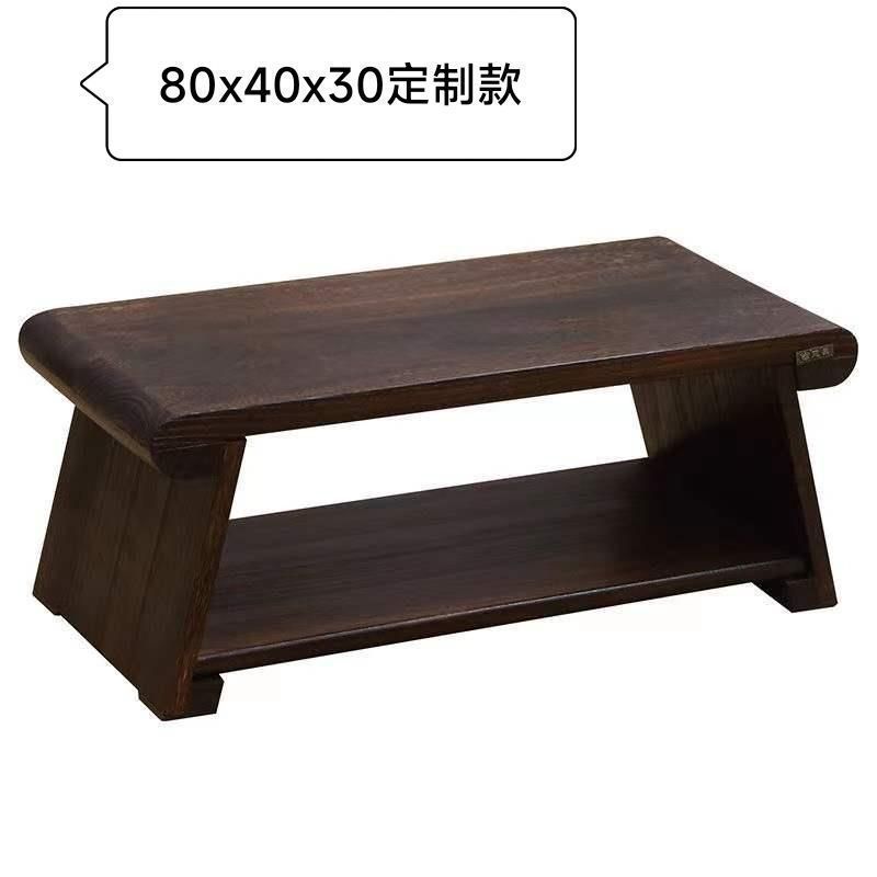 HX实木榻榻米小桌子茶台日式炕几阳台桌子飘窗小茶几茶桌折叠桌|undefined