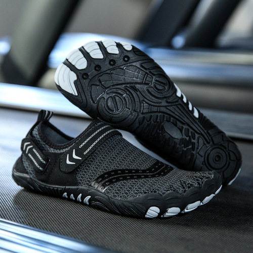 Parent-child indoor fitness shoes, gymnastics exercise, yoga shoes, soft-soled five-finger shoes, men's and women's treadmill, squat and deadlift shoes