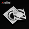 Stainless steel 304 floor drain side exhaust toilet washing machine odor anti -odor floor drain dual -use cover floor drain and odor anti -odor core