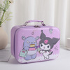 Cartoon handheld capacious cosmetic bag, cute storage box, new collection, internet celebrity