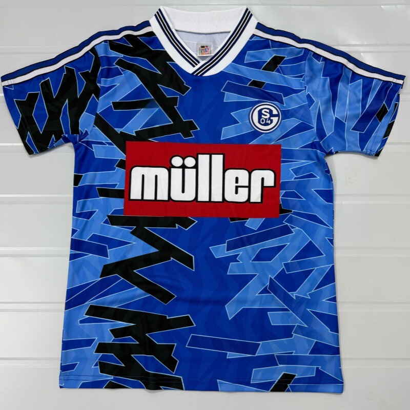 Retro Popular Schalke 04 Short-Sleeved Sports Jersey Football Jersey Schalke04 Football Jersey Retro Popular Schalke 04 Short-Sleeved Sports Jersey Football Jersey Schalke04 Football Jersey