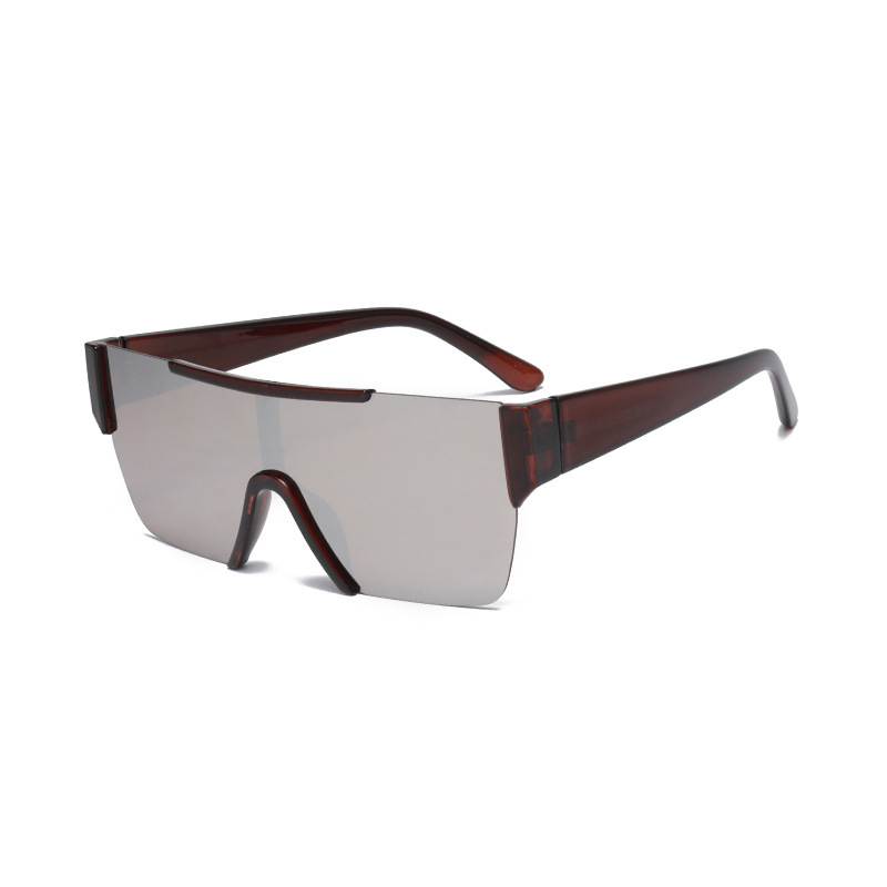 Women's Oversized Gradient Lens Sunglasses European Style_voghion.com