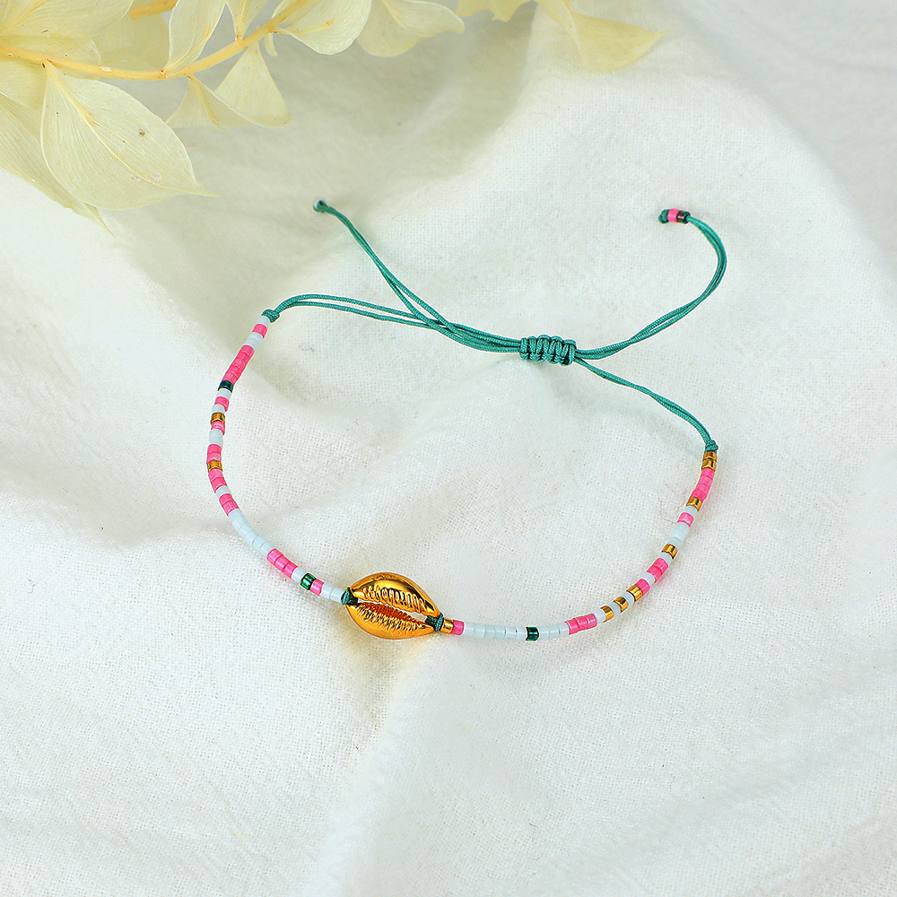 Simple Colored Adjustable Braided Braceletpicture4