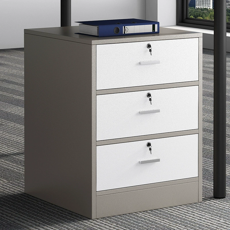 Шкаф для картотеки офиса под столом шкафчик Пол-стоя комбинированный шкаф данных слоистая картотека с замком Шкаф ящика