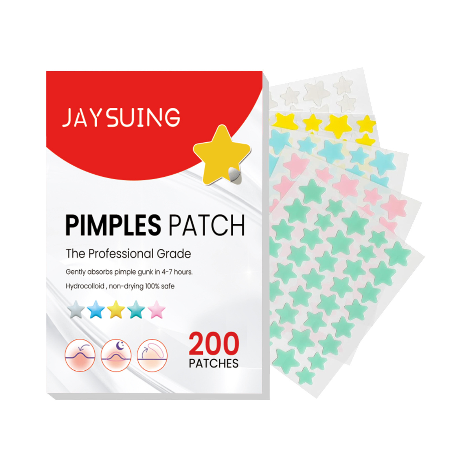 Jaysuing patch to lighten marks, closed mouth blemishes, cover and acne repair patches_voghion.com