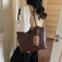 冬季大容量新款质感托特包