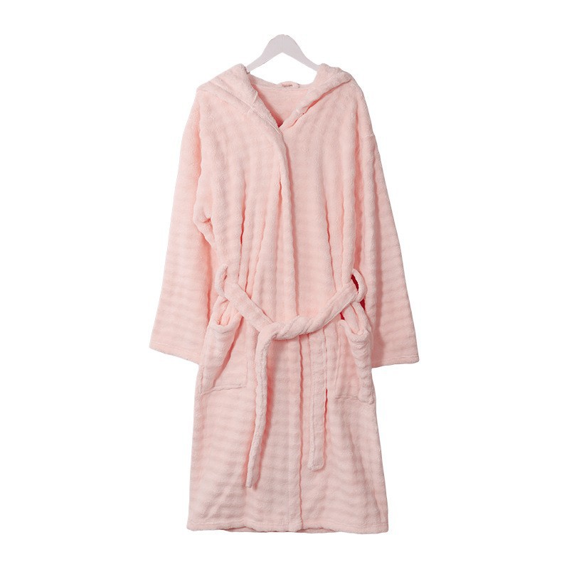 국경 간 버블 벨벳 목욕 가운 7A 항균 여성의 부드러운 빠른 건조 대형 목욕 타월 두꺼운 초대형 파자마 긴 느슨한 잠옷
