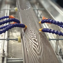 木塑墙板制造机复合木塑型材PE装饰板挤出生产线