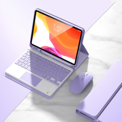 iPad第10世代に適したマジックタッチBluetoothキーボードPro11保護ケース10.2inchAir 4 5 6レザーケース10.9