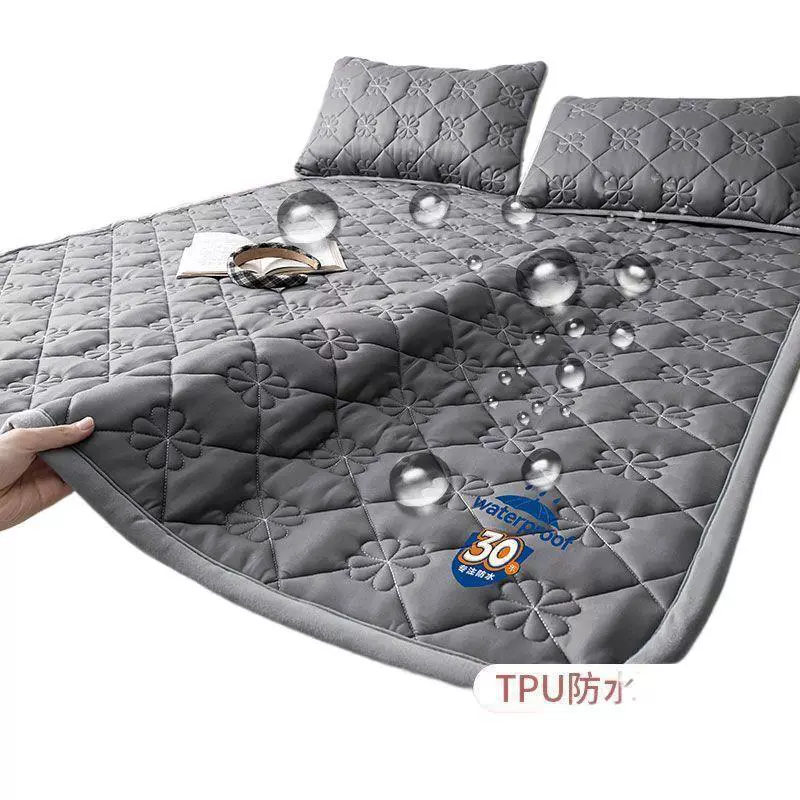 南极人 Non-slip mattress for home use, sheet, waterproof protection pillow, increased thickness