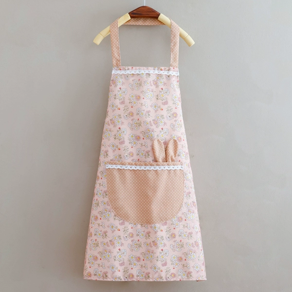 Waterproof floral rabbit ear powder