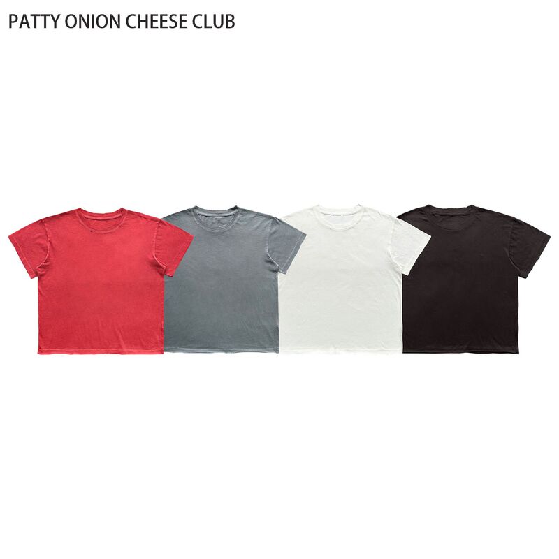 Erd Style Ultra-Thin Ripped Short-Sleeve Shirt 130g