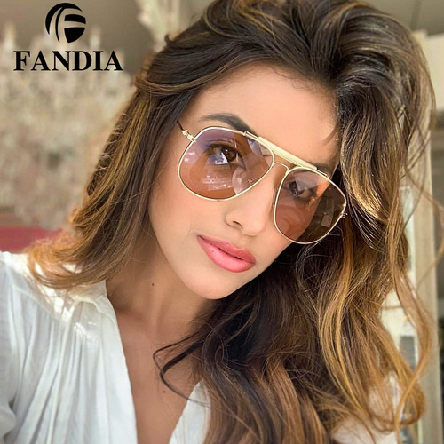 LQ93319 Amazon foreign trade European and American women's metal sunglasses candy-colored glasses sunglasses toad glasses