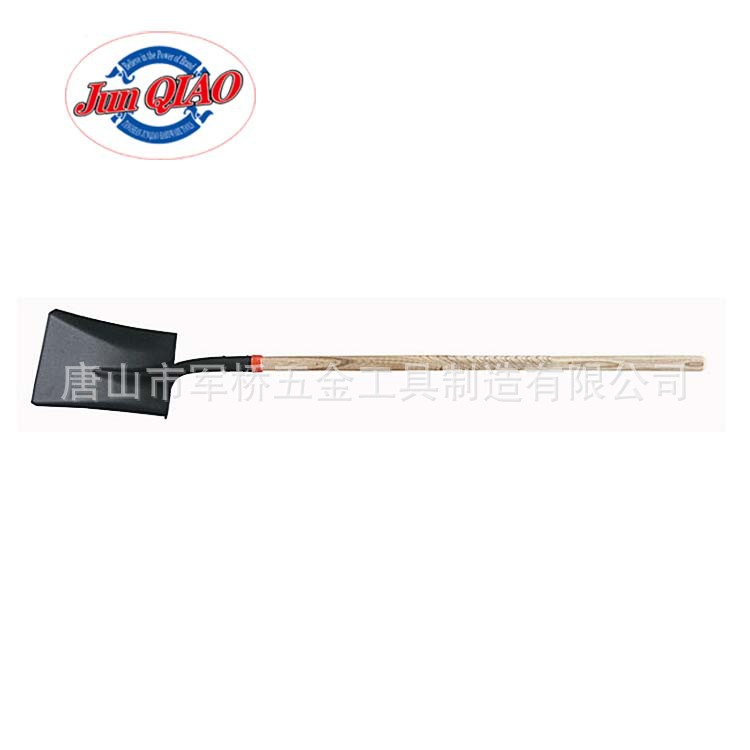 工厂直供大钢锹 1.5米平锹 平口大铁锹锰钢全钢淬火防汛工具150CM