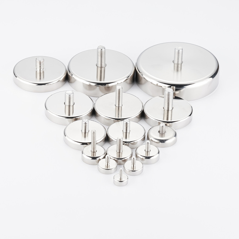 External Tooth Pot Magnetic Base Strong Magnetic Nut Fastener Magnet Magnet Camera Pan/Tilt Special Magnet