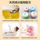 Cross-border dried flower bath salt ball 80g explosion bubble bath ball foot essential oil bath bubble bomb bath ball wholesale