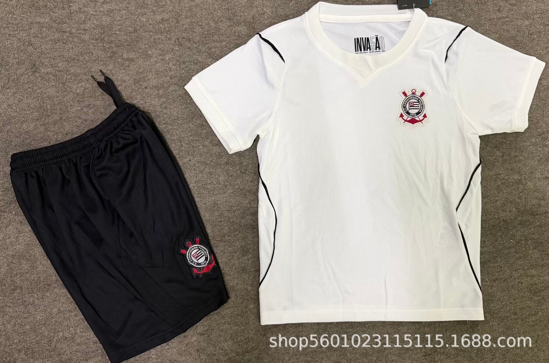 2627 nueva ropa infantil LWP París Real Madrid Juve Manchester United Chelsea camiseta ropa de fútbol ropa infantil