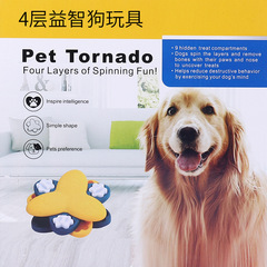 Amazon New Arrival Rotating Dog Interactive Puzzle Feeder Toy: A Training Wheel for Smart Dog Toys