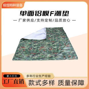 Moisture-Proof Mat Single-Sided Aluminum Film Single Moisture-Proof Mat Camping Mat Moisture-Proof Thermal Insulation Aluminum Film Outdoor Camping Mat