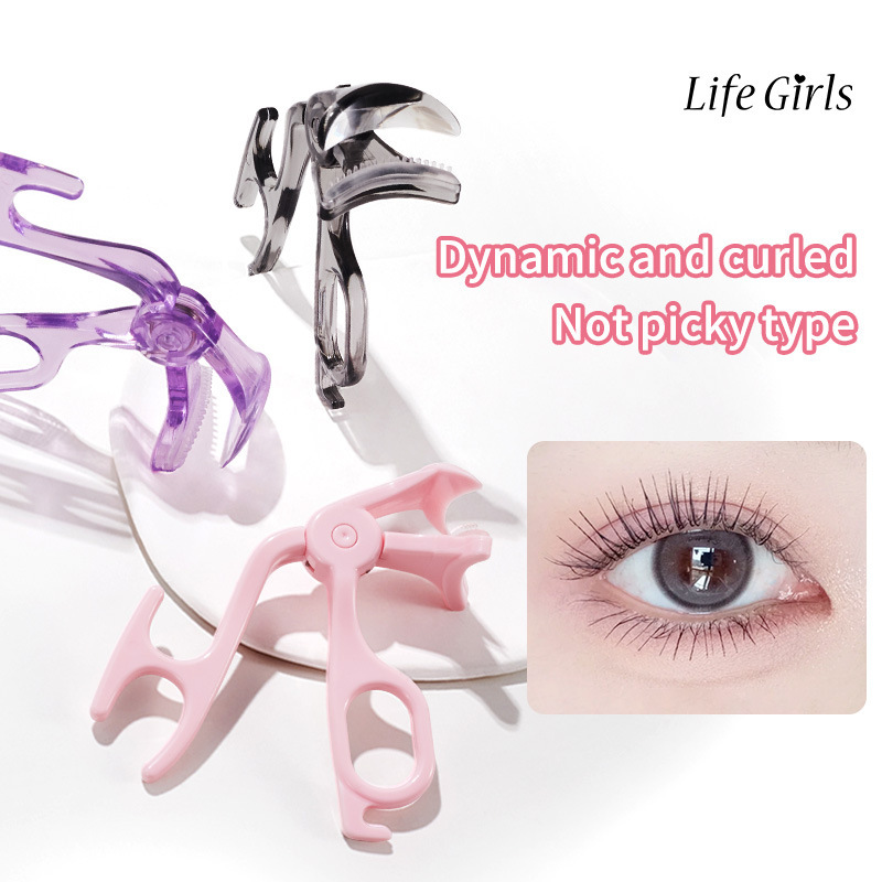 Borderless Comb Eyelash Curler Three-Dimensional Curling Wide-Angle Eyelash Curler Long-Lasting Eyelash Styling Artifact Cross-Border Wholesale