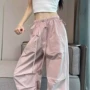 美式新款宽松夏季工装裤