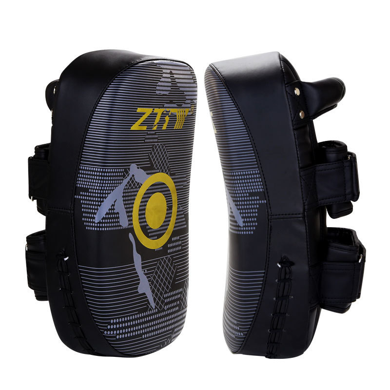 Objetivo de mano de boxeo curvo ZTTY Práctica de Sanda Objetivo de mano curvo Objetivo de boxeo Entrenamiento de taekwondo Objetivo de pie combate real