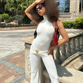 连衣裙;女士连体裤;时尚休闲套装