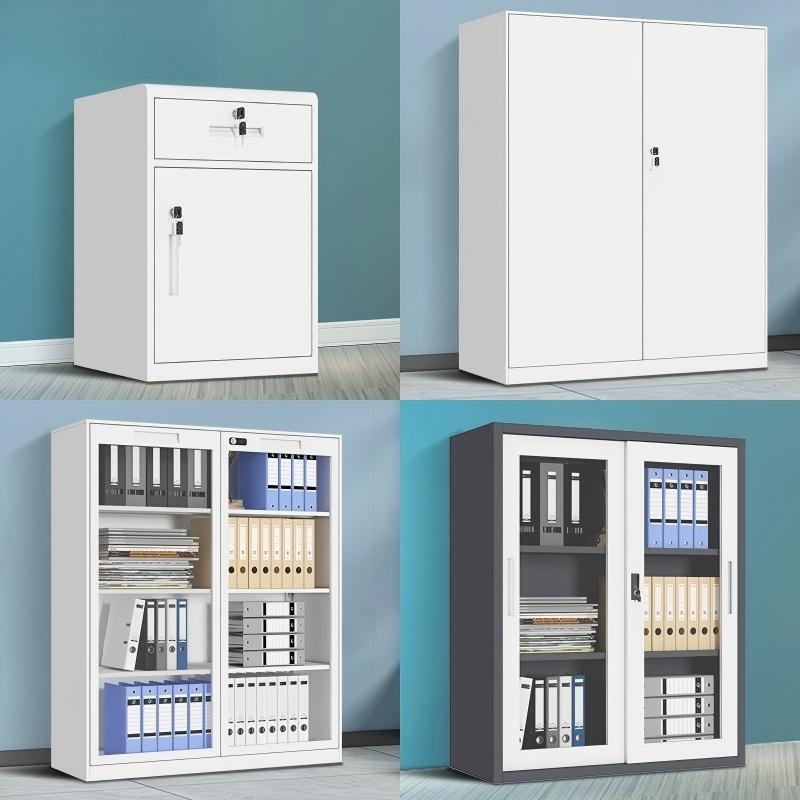 Steel Office Cabinet, Low Cabinet, Floor Cabinet, Desk Side Cabinet, Storage Cabinet, Steel Iron Filing Cabinet, Drawer Cabinet, Information Cabinet, Glass