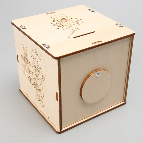 Magic box piggy bank handmade DIY science and technology small production STEM educational experimental educational toys for primary and secondary school students