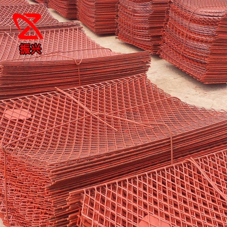 厂家供应冲孔网钢笆片钢板网 批发建筑网片脚踏网菱形网规格齐全