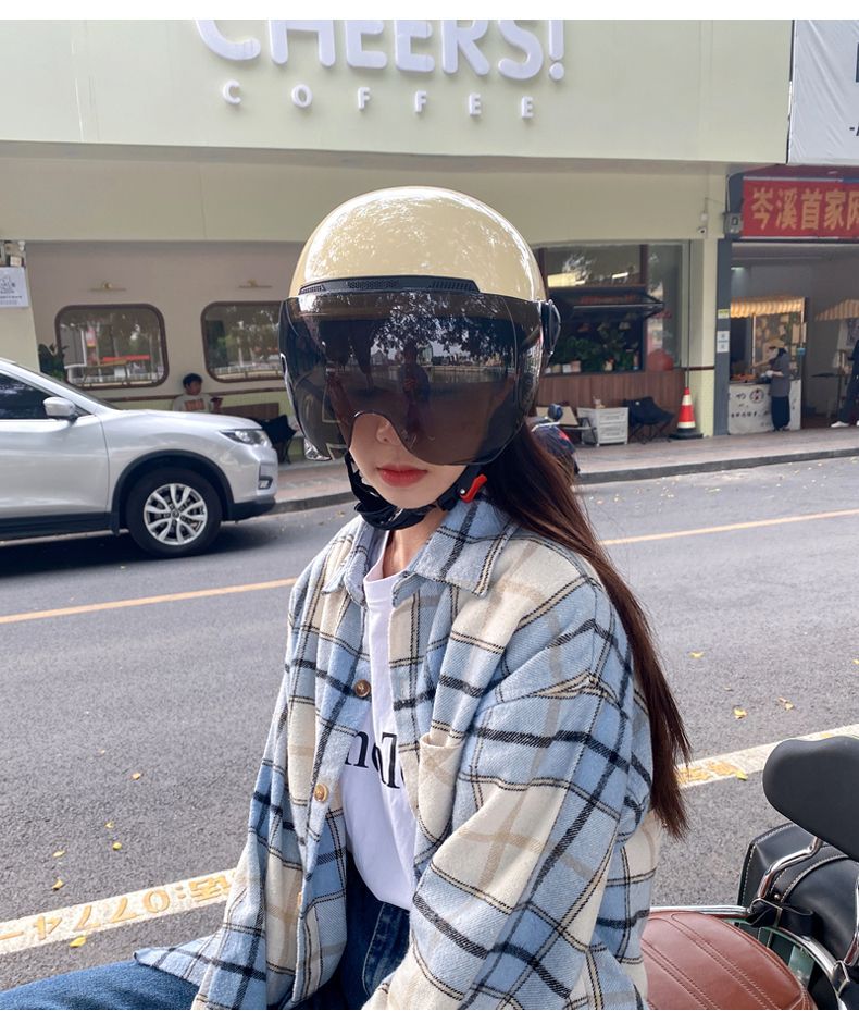 3C Certified Electric Vehicle Helmet - Unisex, Minimalist, All-Season