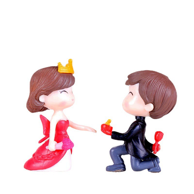 Decorations with accessories for beloved for bride, table accessory, micro landscape, DIY decoration