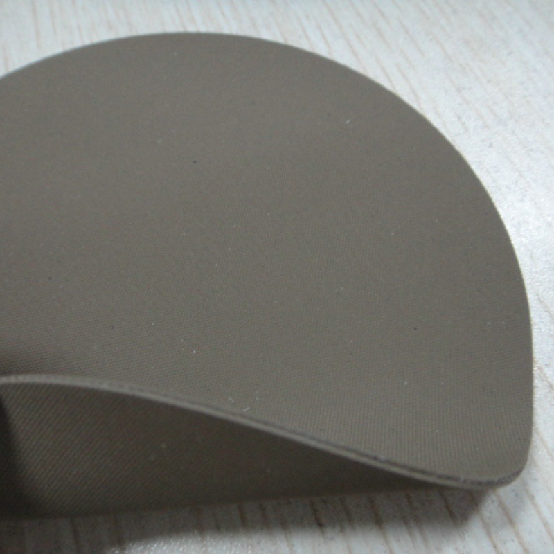 1.0mm弹性耐高低温耐磨擦气密性好咖啡色海帕隆Hypalon箱包夹网布