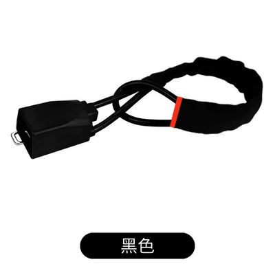 Car Steering Wheel Lock, Vehicle Throttle Car lock - black-wire-rope-model-safety-buckle-used-2582