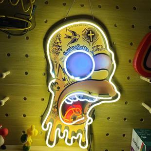 Fashionable Hot-Selling Uncle Barley Glass Neon Tube Letter Sign Neon Party Art Decorative Light Letters