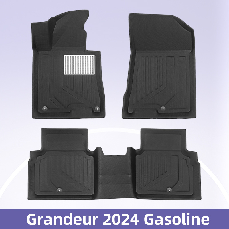 Para Hyundai Grandeur 2024 Combustible 3D todo el tiempo material XPE almohadilla de piso interior