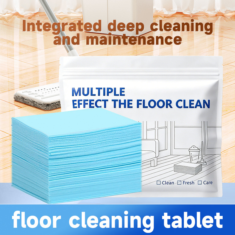 Cross-border English version of floor cleaning tablets, multi-effect household cleaner for removing stains and grime from floors and tiles Cross-border English version of floor cleaning tablets, multi-effect household cleaner for removing stains and grime from floors and tiles