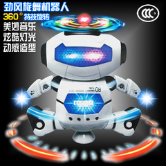宇宙ダンスロボット知能回転強風自慢者電動照明歌ダンス宇宙アヒル人形