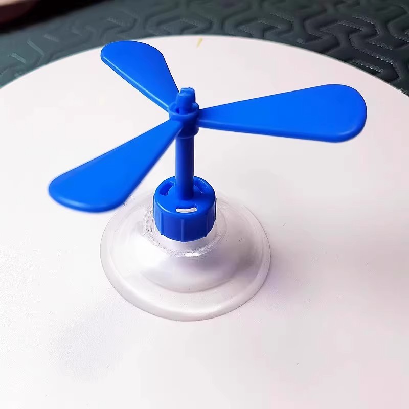 Bamboo Dragonfly Hat Suction Cup Motorcycle Motorcycle Toy Decorative Windmill Electric Car Helmet Small Fan Horn Rotating