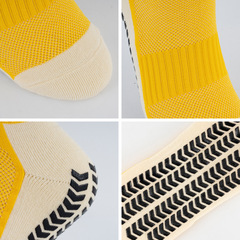 廠家批髮長筒過膝毛巾膠底防滑足球襪跑步運動襪成人精英訓練襪子