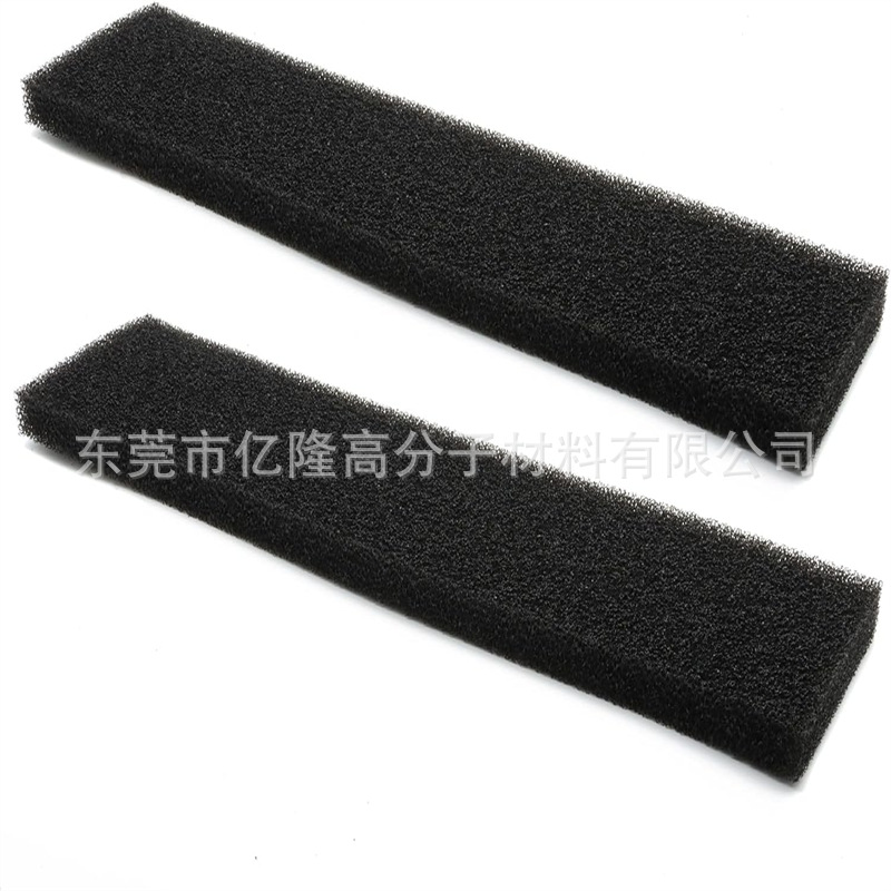 适用水族箱过滤器海绵垫30PPI 40PPI 60PPI清洁海绵 过滤介质海绵