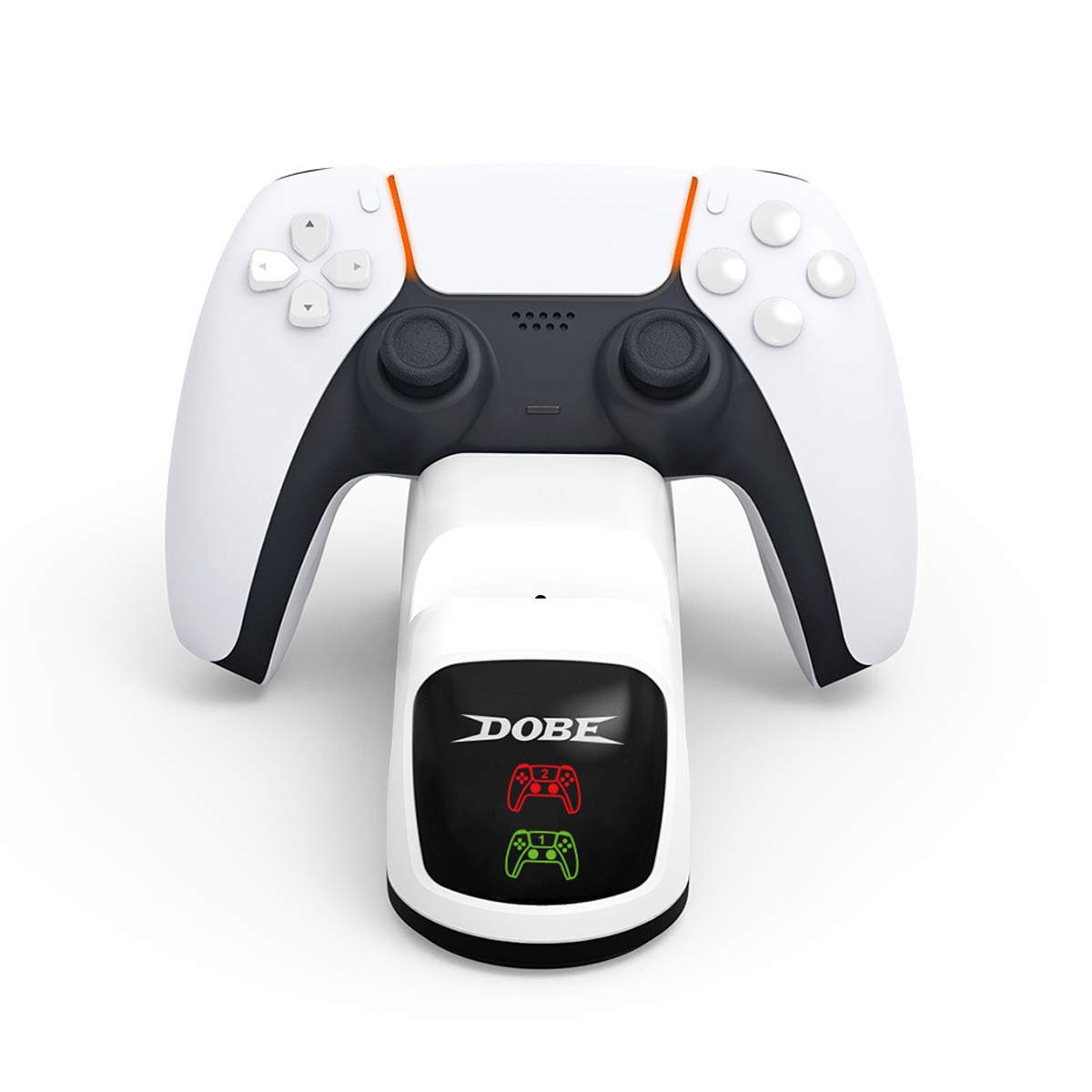 Nuevo PS5 mango locomotora cabeza cargador dual P5 anfitrión inalámbrico juego mango cargador base cargador dual