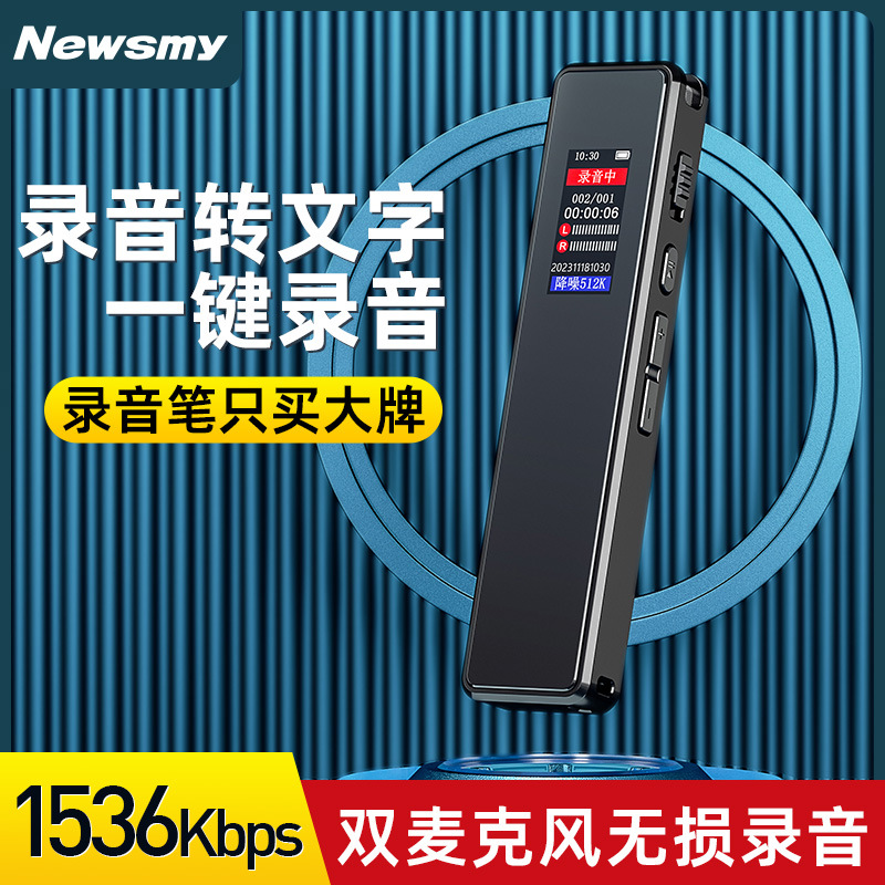 纽曼录音笔H5随身专业高清降噪大容量设备学生上课用转文字律师