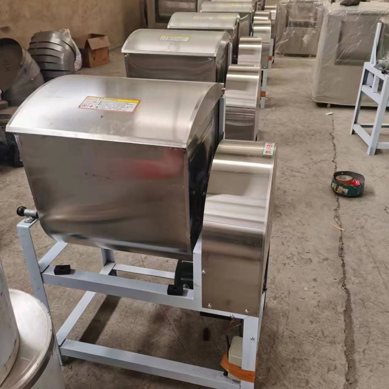 商用全自动真空和面机 馒头包子饺子面团和面机 食堂用和面机价格