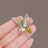 Design high-end brooch, accessory, fashionable suit, pin lapel pin, Japanese and Korean, trend of season