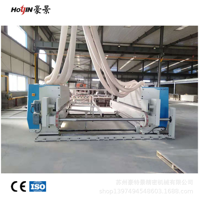 宽幅墙板双端铣设备 可加工平扣，锁扣无缝拼接