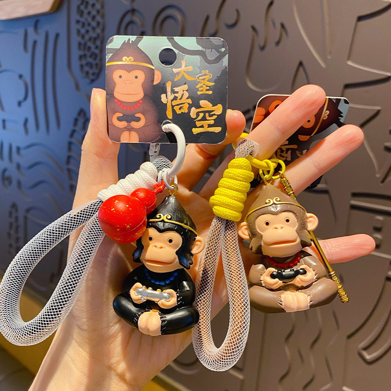 Оригинальная кукла, брелок, аксессуар на рюкзак, трендовая подвеска, высококачественные ключи от машины