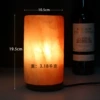 Cylindrical salt lamp