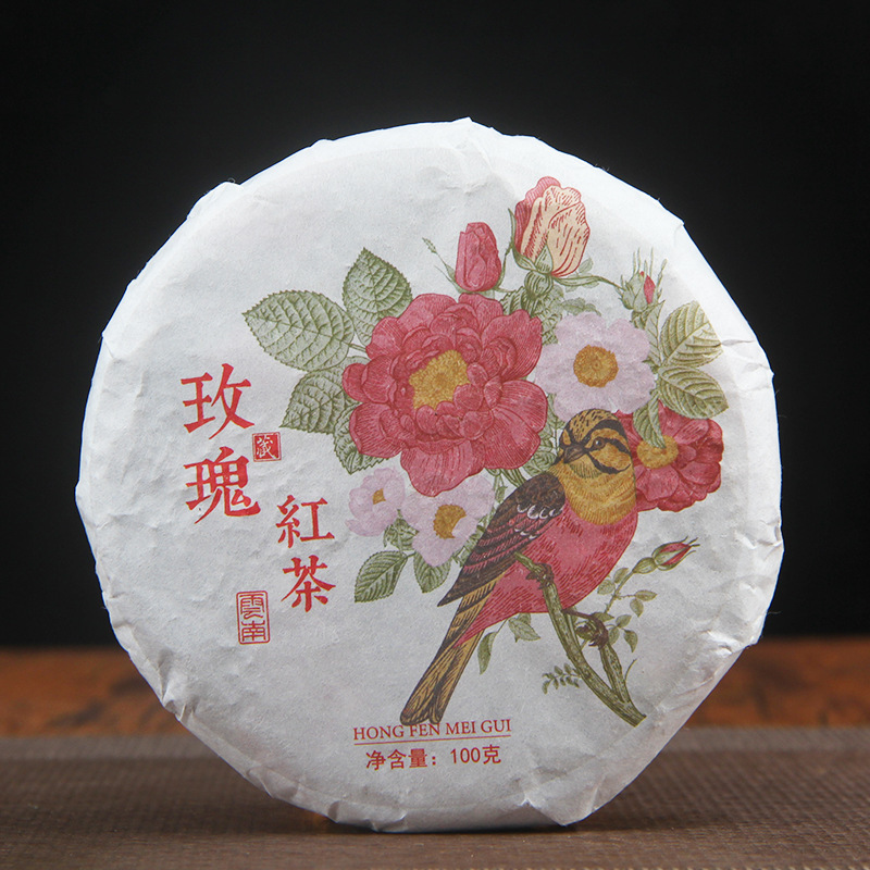 Wholesale Yunnan black tea Alpine ancient tree Red Rose Red Camellia fruit honey fragrant Fengqing Yunnan Red Rose cake
