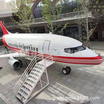 厂家 铁艺飞机模型 飞机客机餐厅 飞机模拟舱 教学仓 1:1